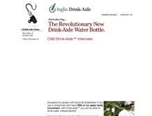 Tablet Screenshot of drink-aide.com